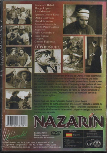 Nazarín - Dvd Nuevo Original Cerrado - Mcbmi 1