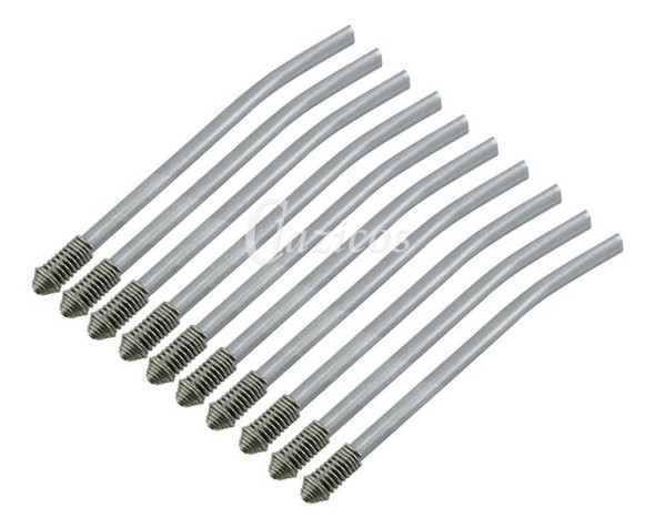 Pack X 10 Bombillas De Aluminio Resorte Desarmable Para Mate 0