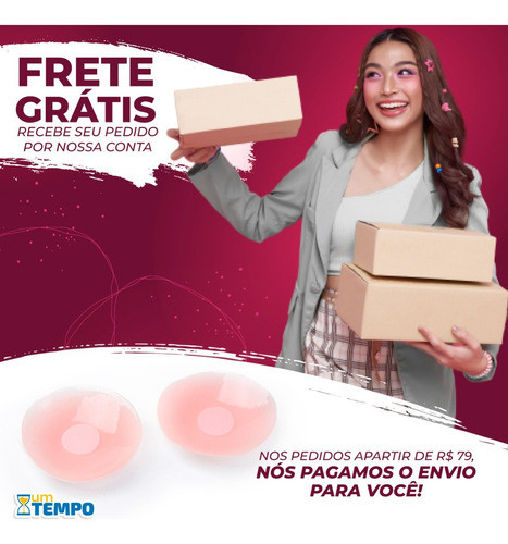 16 Protetores De Mamilos Peito Aureola Tapa Bico Seios 1