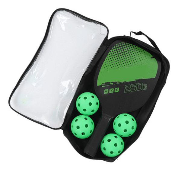 Conjunto Portátil De Pickleball Com 2 Pás E Bolsa De Armazen 1