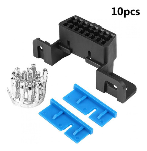 Obd2 Ii 16pin Conector Fêmea Obdii Cabo Car Adaptador Automá 1
