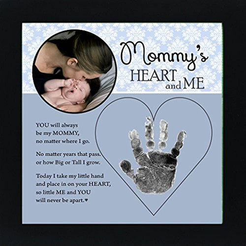 Baby Child Keepsake Marco De Huella Con Poesía Mommy Daddy G 0