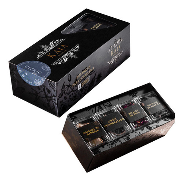 Estuche Botanico Mix Kaia X4 Botanicos Bartool Kit Citricos 1