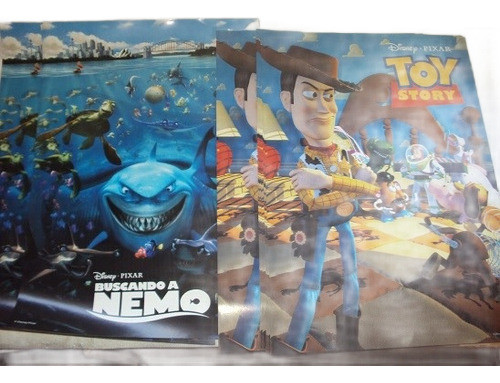 Lote De 30 Posters Toy Story Y Buscando A Nemo 0