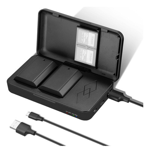 Cargador De Baterias Doble Neewer 2280mah Np-fz100 0