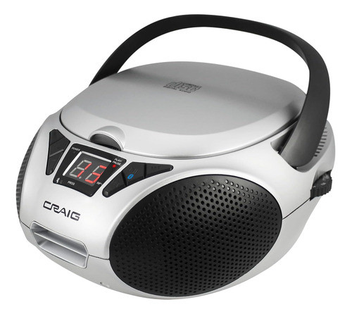 Caixa De Cd Estéreo Portátil De Carregamento Superior Craig 0