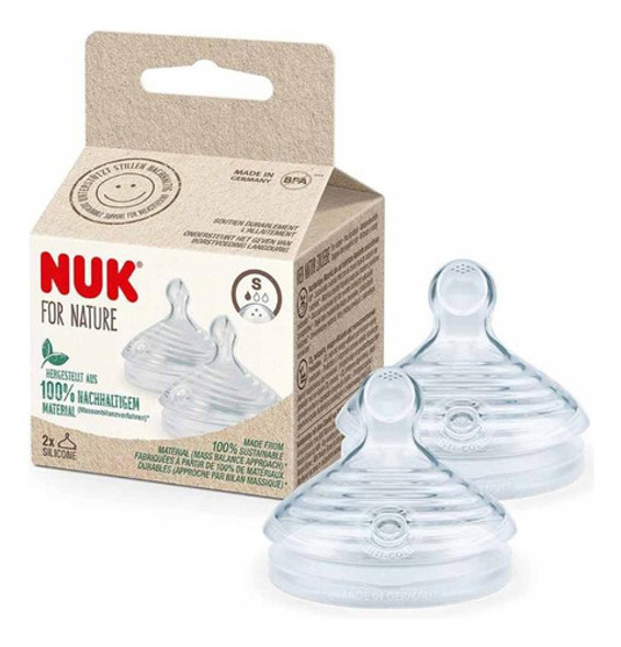 Tetina Nuk For Nature X 2 Flujo S 0