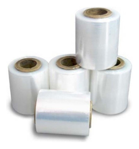 Rollo Film Stretch Virgen Transparente Reforzado 10cm 1