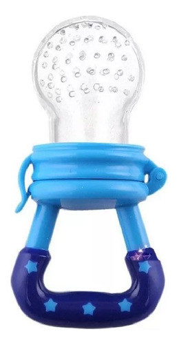 Chupeta Alimentadora Mordedor Bebê - Azul 1 Und 1