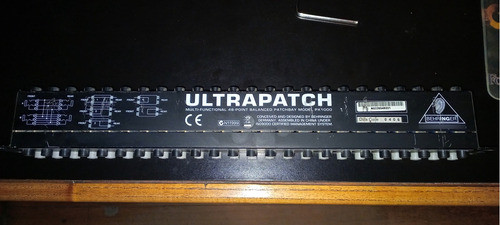 Panel De Conexion Behringer Px1000 48ch Patchera Patchbay 1