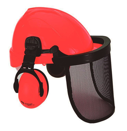 Casco Malla Metálica Protector Auditivo Forestal Climax 437 0