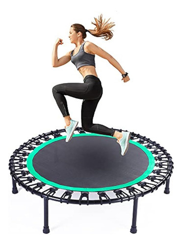 Trampolín Reboteador De 40 Pulgadas Para Adultos, Mini Tramp 0