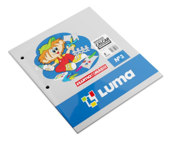 Hojas De Calcar N°3 Luma X 8 Hojas X 1 Paquete 0