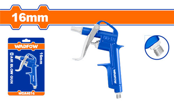 Pistola 16mm Sopletear Neumatica Para Compresor Wadfow 1