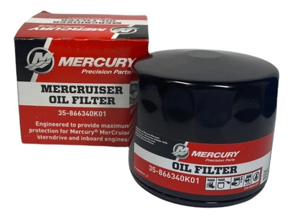 Filtro De Aceite Para Motores Mercruiser 3.0-4.3-5.0-5.7 0
