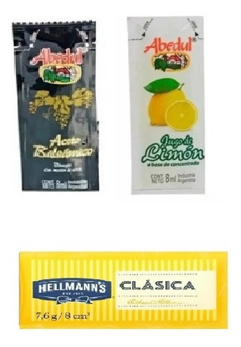 Aceto Limon Mayonesa X50 C/u Sobres Individuales Mpdulcinea 0