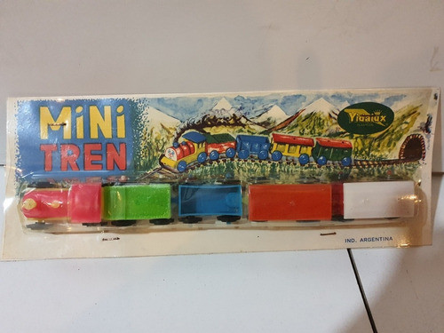 Juguete Antiguo- Tren Yidalux De Plastico- Año 1970 0