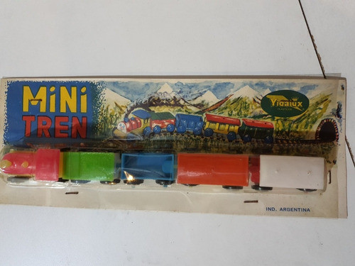 Juguete Antiguo- Tren Yidalux De Plastico- Año 1970 1