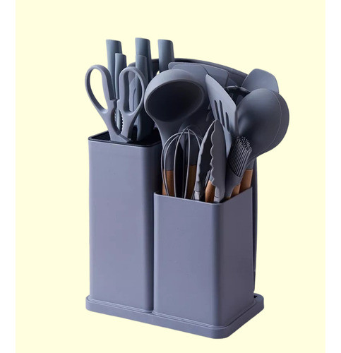 Set De Utensillos De Cocina + Tabla 0