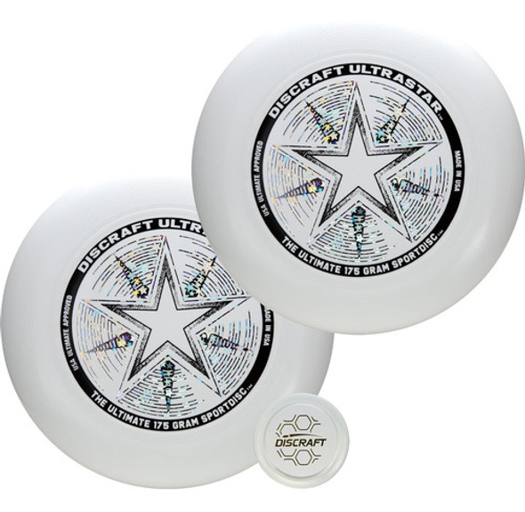 Disco Ultimate Ultra-star De 17,5 Cm De Diámetro, Blanco 0 Disco Ultimate Ultra-star De 17,5 Cm De Diámetro, Blanco 0