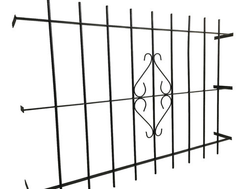 Reja Hierro Macizo Del 12 Para Adosar A Ventana 200x110 0