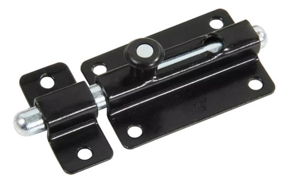 Pasador Traba A Resorte Negro / 58x40mm / 4 Unidades / Sc 0