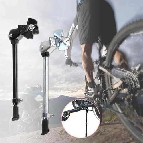 Pata Pie De Bicicleta Aluminio Regulable Bajo Caja Pedalera 1