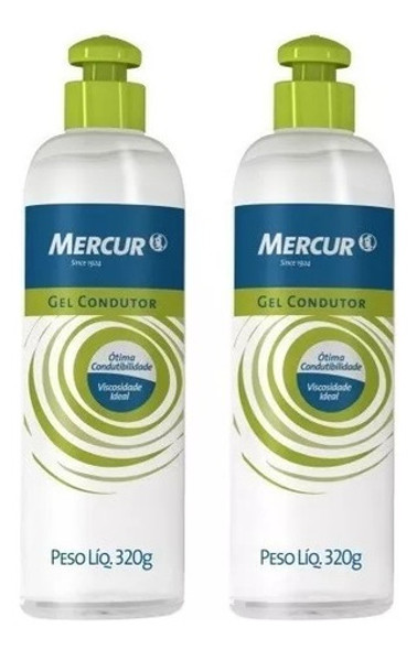 Gel Condutor Mercur Frasco 320g - 2 Unidades 0