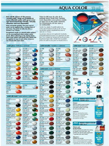 Pintura Revell Acrílica Brilloso Color 361 50 Azul Claro 1