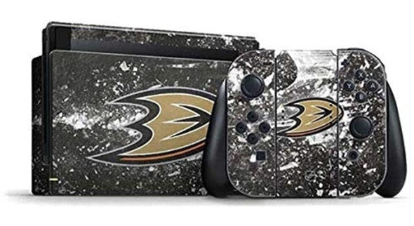 Anaheim Ducks Nintendo Switch Bundle Skin Anaheim Ducks Froz 0