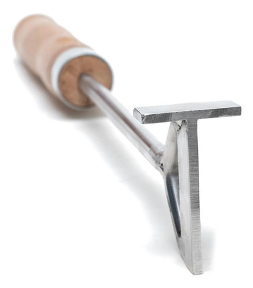 Marcador De Gado Em Inox Padrão Abcz Letra T 0