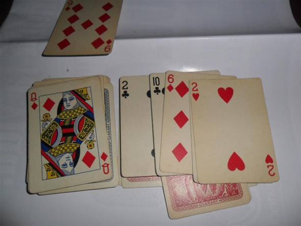 Juego Naipes Cartas Pocker Carta Marca Guarany 1 Juego Naipes Cartas Pocker Carta Marca Guarany 1