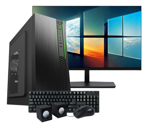 Combo Pc Core I5 16gb 240ssd Windows10 Original + Monitor 27 0
