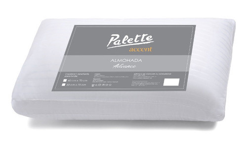 Set X 2 Almohadas Palette Accent Soporte Firme 50x70cm 0