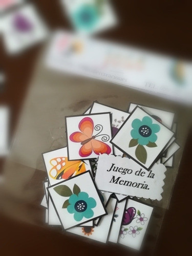 Memory (x10)- 40 Piezas. Compleaños Infantiles, Sorpresitas. 0