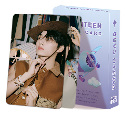 55 Lomo Card Seventeen Heaven Holographic Cards Novo Lacrado 0