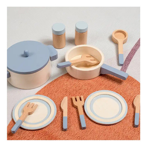 Juego De Ollas Madera 1