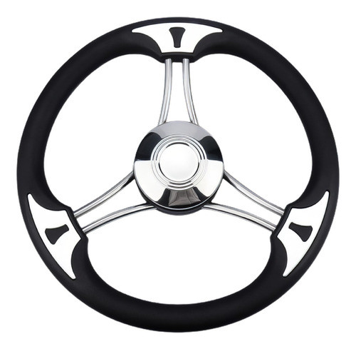 Volante Nautico Premium - Acero Inoxidable  Aisi 316 + Tpu 0