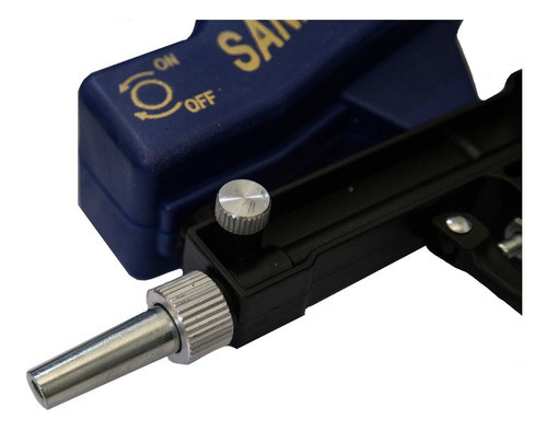 Pistola Arenadora Neumática Gravedad Deposito Plastico 1