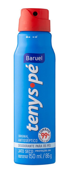 Tenys Pé Spray Original Antisséptico 150ml/92g - Desodorante 0
