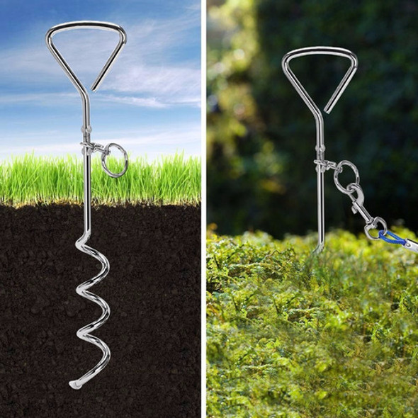 Estaca Tirabuzon Para Perros, Carpas, Camping, Etc 0 Estaca Tirabuzon Para Perros, Carpas, Camping, Etc 0