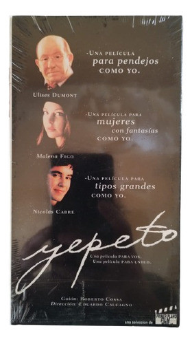 Yepeto Vhs Original 0