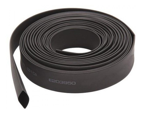 Tubo Termocontraible 9 A 4.5 Negro X 10 Mt 0