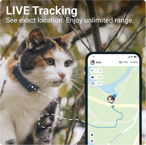 Rastreador Gps Para Gatos +29 Kg Con Seguimiento Y Alertas 1