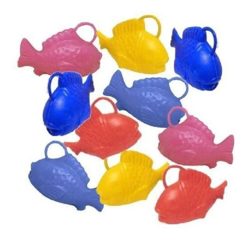 10 Peixinhos Festa Junina Pescaria Prenda Promoção Mimo Kit 1