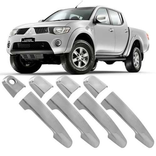 Aplique Cromado Capa Maçanetas Mitsubishi L200 Triton 2013 0