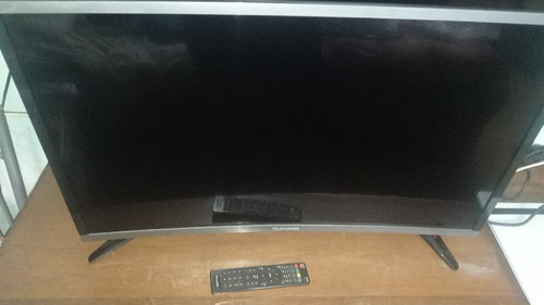 Tv Telefunken De 32 Pulgadas Modelo Curvtlfled32 Con Control 1
