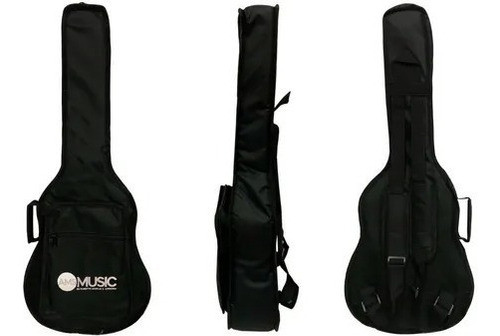 Bag Capa Acolchoada P/ Violão Cort Baby Preto 0