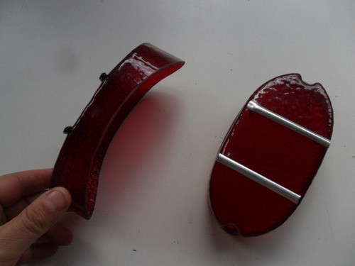2 Farol Plastico Opel Kapitan P2 1959 1961 Olympia Rekord 0