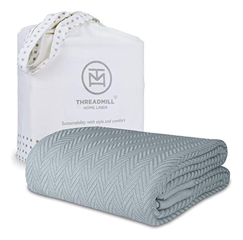 Manta Multiusos De Lino Para El Hogar Threadmill - 1 Pieza E 0